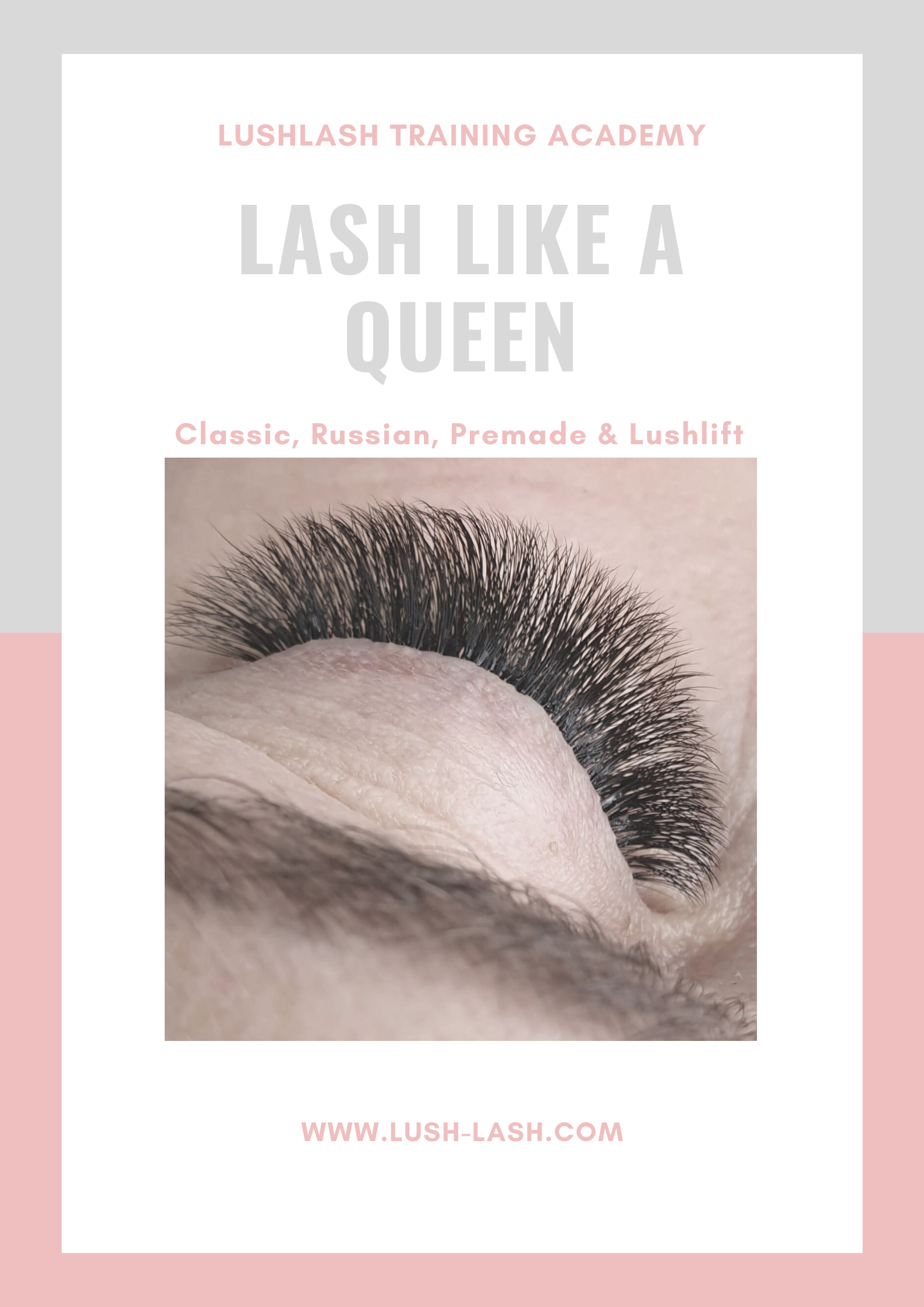 Lushlash Educator - Lash like a queen kit