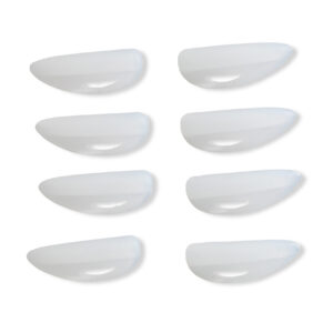 Large ribbed shields pack of 4