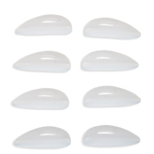 Small Ribbed shields pack 4